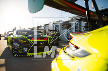 2023-03-17 - 12 MONTECALVO Frankie (usa), TELITZ Aaron (usa), THOMPSON Parker (can), Vasser Sullivan, Lexus RC F GT3, action during the Mobil 1 Twelve Hours of Sebring 2023, 2nd round of the 2023 IMSA SportsCar Championship, from March 15 to 18, 2023 on the Sebring International Raceway in Sebring, Florida, USA - AUTO - IMSA - 12 HOURS OF SEBRING 2023 - ENDURANCE - MOTORS