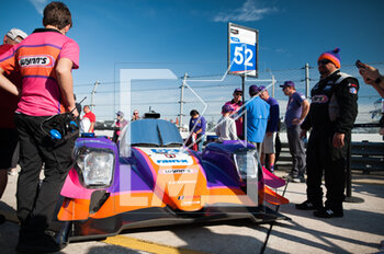 2023-03-18 - 52 KEATING Ben (usa), CHATIN Paul-Loup (fra), QUINN Alex (gbr), PR1 Mathiasen Motorsports, Oreca LMP2 07, action during the Mobil 1 Twelve Hours of Sebring 2023, 2nd round of the 2023 IMSA SportsCar Championship, from March 15 to 18, 2023 on the Sebring International Raceway in Sebring, Florida, USA - AUTO - IMSA - 12 HOURS OF SEBRING 2023 - ENDURANCE - MOTORS