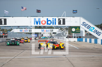 18/03/2023 - 30 BALOGH Ari (usa), GRIST Garett (can), DICKERSON Dakota (usa), JR III Racing, Ligier JS P320, action during the Mobil 1 Twelve Hours of Sebring 2023, 2nd round of the 2023 IMSA SportsCar Championship, from March 15 to 18, 2023 on the Sebring International Raceway in Sebring, Florida, USA - AUTO - IMSA - 12 HOURS OF SEBRING 2023 - ENDURANCE - MOTORI