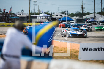 2023-03-18 - 24 ENG Philipp (aut), FARFUS Augusto (mco), WITTMANN Marco (ger), BMW M Team RLL, BMW M Hybrid V8, action during the Mobil 1 Twelve Hours of Sebring 2023, 2nd round of the 2023 IMSA SportsCar Championship, from March 15 to 18, 2023 on the Sebring International Raceway in Sebring, Florida, USA - AUTO - IMSA - 12 HOURS OF SEBRING 2023 - ENDURANCE - MOTORS