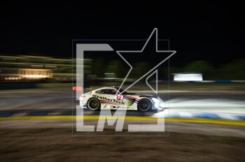 19/03/2023 - 79 JUNCADELLA Daniel (spa), GOUNON Jules (fra), ENGEL Mary (her), WeatherTech Racing, Mercedes AMG GT3, action during the Mobil 1 Twelve Hours of Sebring 2023, 2nd round of the 2023 IMSA SportsCar Championship, from March 15 to 18, 2023 on the Sebring International Raceway in Sebring, Florida, USA - AUTO - IMSA - 12 HOURS OF SEBRING 2023 - ENDURANCE - MOTORI