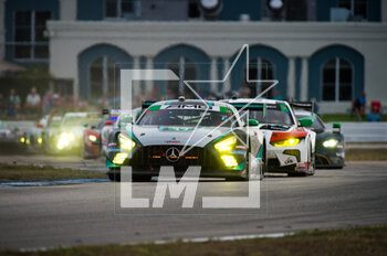 19/03/2023 - 32 SKEEN Mike (usa), GRENIER Mikael (can), KOCH Kenton (usa), Team Korthoff Motorsports, Mercedes AMG GT3, action during the Mobil 1 Twelve Hours of Sebring 2023, 2nd round of the 2023 IMSA SportsCar Championship, from March 15 to 18, 2023 on the Sebring International Raceway in Sebring, Florida, USA - AUTO - IMSA - 12 HOURS OF SEBRING 2023 - ENDURANCE - MOTORI
