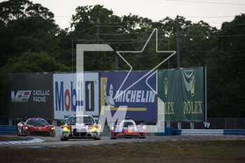 19/03/2023 - 96 GALLAGHER Patrick (usa), FOLEY Patrick (usa), DINAN Michael (usa), Turner Motorsport, BMW M4 GT3, action during the Mobil 1 Twelve Hours of Sebring 2023, 2nd round of the 2023 IMSA SportsCar Championship, from March 15 to 18, 2023 on the Sebring International Raceway in Sebring, Florida, USA - AUTO - IMSA - 12 HOURS OF SEBRING 2023 - ENDURANCE - MOTORI
