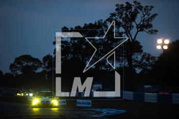 19/03/2023 - 96 GALLAGHER Patrick (usa), FOLEY Patrick (usa), DINAN Michael (usa), Turner Motorsport, BMW M4 GT3, action during the Mobil 1 Twelve Hours of Sebring 2023, 2nd round of the 2023 IMSA SportsCar Championship, from March 15 to 18, 2023 on the Sebring International Raceway in Sebring, Florida, USA - AUTO - IMSA - 12 HOURS OF SEBRING 2023 - ENDURANCE - MOTORI