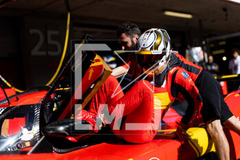 2023-04-13 - CALADO James (gbr), Ferrari AF Corse, Ferrari 499P, portrait during the 6 Hours of Portimao 2023, 2nd round of the 2023 FIA World Endurance Championship, from April 14 to 16, 2023 on the Algarve International Circuit in Portimao, Portugal - AUTO - FIA WEC - 6 HOURS OF PORTIMAO 2023 - ENDURANCE - MOTORS