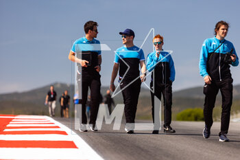 2023-04-13 - 36 VAXIVIERE Matthieu (fra), CANAL Julien (fra), MILESI Charles (fra), Alpine Elf Team, Oreca 07 - Gibson, track walk during the 6 Hours of Portimao 2023, 2nd round of the 2023 FIA World Endurance Championship, from April 14 to 16, 2023 on the Algarve International Circuit in Portimao, Portugal - AUTO - FIA WEC - 6 HOURS OF PORTIMAO 2023 - ENDURANCE - MOTORS