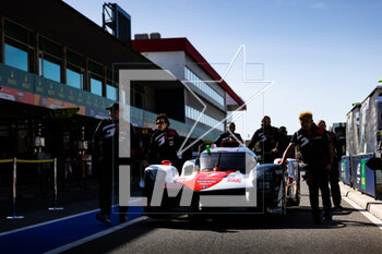 2023-04-13 - 07 CONWAY Mike (gbr), KOBAYASHI Kamui (jpn), LOPEZ José Maria (arg), Toyota Gazoo Racing, Toyota GR010 - Hybrid, pitlane during the 6 Hours of Portimao 2023, 2nd round of the 2023 FIA World Endurance Championship, from April 14 to 16, 2023 on the Algarve International Circuit in Portimao, Portugal - AUTO - FIA WEC - 6 HOURS OF PORTIMAO 2023 - ENDURANCE - MOTORS