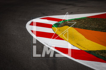 2023-04-13 - kerb, vibreur, track, piste, illustration during the 6 Hours of Portimao 2023, 2nd round of the 2023 FIA World Endurance Championship, from April 14 to 16, 2023 on the Algarve International Circuit in Portimao, Portugal - AUTO - FIA WEC - 6 HOURS OF PORTIMAO 2023 - ENDURANCE - MOTORS