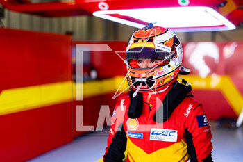 2023-04-14 - FUOCO Antonio (ita), Ferrari AF Corse, Ferrari 499P, portrait during the 6 Hours of Portimao 2023, 2nd round of the 2023 FIA World Endurance Championship, from April 14 to 16, 2023 on the Algarve International Circuit in Portimao, Portugal - AUTO - FIA WEC - 6 HOURS OF PORTIMAO 2023 - ENDURANCE - MOTORS