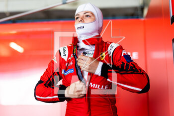2023-04-14 - WADOUX Lilou (fra), Richard Mille AF Corse, Ferrari 488 GTE Evo, portrait during the 6 Hours of Portimao 2023, 2nd round of the 2023 FIA World Endurance Championship, from April 14 to 16, 2023 on the Algarve International Circuit in Portimao, Portugal - AUTO - FIA WEC - 6 HOURS OF PORTIMAO 2023 - ENDURANCE - MOTORS