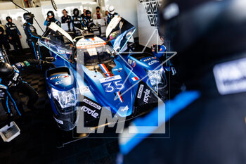 2023-04-14 - 35 NEGRAO André (bra), ROJAS Memo (mex), CALDWELL Oliver (gbr), Alpine Elf Team, Oreca 07 - Gibson, ambiance during the 6 Hours of Portimao 2023, 2nd round of the 2023 FIA World Endurance Championship, from April 14 to 16, 2023 on the Algarve International Circuit in Portimao, Portugal - AUTO - FIA WEC - 6 HOURS OF PORTIMAO 2023 - ENDURANCE - MOTORS