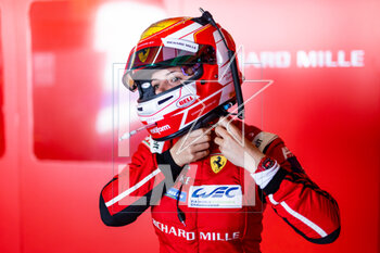 2023-04-14 - WADOUX Lilou (fra), Richard Mille AF Corse, Ferrari 488 GTE Evo, portrait during the 6 Hours of Portimao 2023, 2nd round of the 2023 FIA World Endurance Championship, from April 14 to 16, 2023 on the Algarve International Circuit in Portimao, Portugal - AUTO - FIA WEC - 6 HOURS OF PORTIMAO 2023 - ENDURANCE - MOTORS