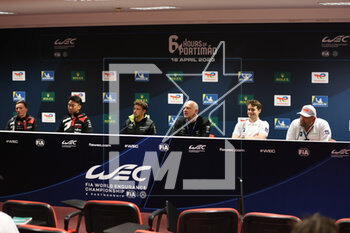 2023-04-14 - Press conference during the 6 Hours of Portimao 2023, 2nd round of the 2023 FIA World Endurance Championship, from April 14 to 16, 2023 on the Algarve International Circuit in Portimao, Portugal - AUTO - FIA WEC - 6 HOURS OF PORTIMAO 2023 - ENDURANCE - MOTORS