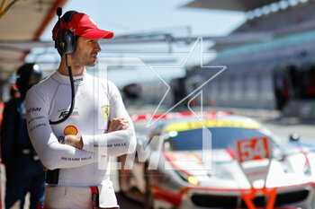 2023-04-14 - GIOVINAZZI Antonio (ita), Ferrari AF Corse, Ferrari 499P, portrait during the 6 Hours of Portimao 2023, 2nd round of the 2023 FIA World Endurance Championship, from April 14 to 16, 2023 on the Algarve International Circuit in Portimao, Portugal - AUTO - FIA WEC - 6 HOURS OF PORTIMAO 2023 - ENDURANCE - MOTORS