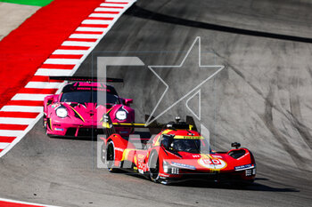 2023-04-14 - 50 FUOCO Antonio (ita), MOLINA Miguel (spa), NIELSEN Nicklas (dnk), Ferrari AF Corse, Ferrari 499P, action during the 6 Hours of Portimao 2023, 2nd round of the 2023 FIA World Endurance Championship, from April 14 to 16, 2023 on the Algarve International Circuit in Portimao, Portugal - AUTO - FIA WEC - 6 HOURS OF PORTIMAO 2023 - ENDURANCE - MOTORS