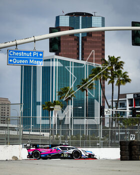 2023-04-14 - 60 BLOMQVIST Tom (mco), BRAUN Colin (usa), CASTRONEVES Helio (usa), Meyer Shank Racing with Curb Agajanian, Acura ARX-06, action during the Acura Grand Prix of Long Beach 2023, 3rd round of 2023 IMSA SportsCar Championship, from April 14 to 16, 2023 on the Streets of Long Beach, in Long Beach, California, United States of America - AUTO - IMSA - GRAND PRIX OF LONG BEACH 2023 - ENDURANCE - MOTORS