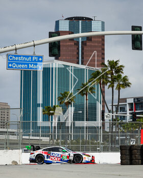2023-04-14 - 96 GALLAGHER Patrick (usa), FOLEY Patrick (usa), DINAN Michael (usa), Turner Motorsport, BMW M4 GT3, action during the Acura Grand Prix of Long Beach 2023, 3rd round of 2023 IMSA SportsCar Championship, from April 14 to 16, 2023 on the Streets of Long Beach, in Long Beach, California, United States of America - AUTO - IMSA - GRAND PRIX OF LONG BEACH 2023 - ENDURANCE - MOTORS