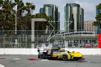 2023-04-14 - 01 BOURDAIS Sébastien (fra), VAN DER ZANDE Renger (ned), DIXON Scott (nal), Cadillac Racing, Cadillac V-Series.R, action during the Acura Grand Prix of Long Beach 2023, 3rd round of 2023 IMSA SportsCar Championship, from April 14 to 16, 2023 on the Streets of Long Beach, in Long Beach, California, United States of America - AUTO - IMSA - GRAND PRIX OF LONG BEACH 2023 - ENDURANCE - MOTORS
