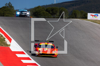 2023-04-15 - 21 ALESSI Diego (ita), MANN Simon (usa), DE PAUW Ulysse (bel), AF Corse, Ferrari 488 GTE Evo, action during the 6 Hours of Portimao 2023, 2nd round of the 2023 FIA World Endurance Championship, from April 14 to 16, 2023 on the Algarve International Circuit in Portimao, Portugal - AUTO - FIA WEC - 6 HOURS OF PORTIMAO 2023 - ENDURANCE - MOTORS