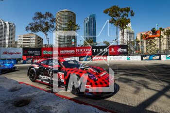 2023-04-15 - 09 BACHLER Klaus (aut), PILET Patrick (fra), VANTHOOR Laurens (bel), Pfaff Motorsports, Porsche 911 GT3 R, action during the Acura Grand Prix of Long Beach 2023, 3rd round of 2023 IMSA SportsCar Championship, from April 14 to 16, 2023 on the Streets of Long Beach, in Long Beach, California, United States of America - AUTO - IMSA - GRAND PRIX OF LONG BEACH 2023 - ENDURANCE - MOTORS