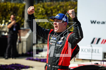 2023-04-15 - JAMINET Mathieu (fra), Porsche Penske Motorsport, Porsche 963, portrait celebrating victory during the Acura Grand Prix of Long Beach 2023, 3rd round of 2023 IMSA SportsCar Championship, from April 14 to 16, 2023 on the Streets of Long Beach, in Long Beach, California, United States of America - AUTO - IMSA - GRAND PRIX OF LONG BEACH 2023 - ENDURANCE - MOTORS