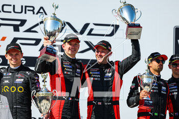 2023-04-16 - 06 TANDY Nick (gbr), JAMINET Mathieu (fra), CAMERON Dane (usa), Porsche Penske Motorsport, Porsche 963, portrait celebrating victory during the Acura Grand Prix of Long Beach 2023, 3rd round of 2023 IMSA SportsCar Championship, from April 14 to 16, 2023 on the Streets of Long Beach, in Long Beach, California, United States of America - AUTO - IMSA - GRAND PRIX OF LONG BEACH 2023 - ENDURANCE - MOTORS