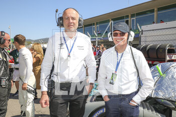 2023-04-16 - FINOT Jean-Marc (fra), Director of Stellantis Motorsport, portrait, TAVARES Carlos (por), CEO of Stellantis Group, portrait during the 6 Hours of Portimao 2023, 2nd round of the 2023 FIA World Endurance Championship, from April 14 to 16, 2023 on the Algarve International Circuit in Portimao, Portugal - AUTO - FIA WEC - 6 HOURS OF PORTIMAO 2023 - ENDURANCE - MOTORS