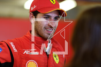 2023-04-16 - GIOVINAZZI Antonio (ita), Ferrari AF Corse, Ferrari 499P, portrait during the 6 Hours of Portimao 2023, 2nd round of the 2023 FIA World Endurance Championship, from April 14 to 16, 2023 on the Algarve International Circuit in Portimao, Portugal - AUTO - FIA WEC - 6 HOURS OF PORTIMAO 2023 - ENDURANCE - MOTORS