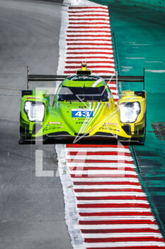 2023-04-20 - 43 ANDRADE Rui (prt), CALDWELL Oliver (gbr), ABERDEIN Jonathan (zaf), Inter Europol Competition, Oreca Gibson 07 - Gibson, action during the 4 Hours of Barcelona 2023, 1st round of the 2023 European Le Mans Series on the Circuit de Barcelona-Catalunya from April 21 to 23, 2023 in Montmelo, Spain - AUTO - ELMS - 4 HOURS OF BARCELONA 2023 - ENDURANCE - MOTORS