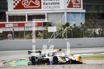 2023-04-21 - 05 DAYSON James (can), ERIKSEN VALDEMAR (dnk), MANCHESTER Jack (gbr), RLR M Sport, Ligier JS P320 - Nissan, action during the 4 Hours of Barcelona 2023, 1st round of the 2023 European Le Mans Series on the Circuit de Barcelona-Catalunya from April 21 to 23, 2023 in Montmelo, Spain - AUTO - ELMS - 4 HOURS OF BARCELONA 2023 - ENDURANCE - MOTORS
