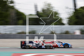 2023-04-21 - 22 SATO Marino (jpn), HANSON Philip (gbr), JARVIS Oliver (gbr), United Autosports USA, Oreca Gibson 07 - Gibson, action during the 4 Hours of Barcelona 2023, 1st round of the 2023 European Le Mans Series on the Circuit de Barcelona-Catalunya from April 21 to 23, 2023 in Montmelo, Spain - AUTO - ELMS - 4 HOURS OF BARCELONA 2023 - ENDURANCE - MOTORS