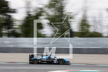 2023-04-21 - 25 SIMPSON Kyffin (usa), ALLEN James (aus), LYNN Alexander (gar), Algarve Pro Racing, Oreca Gibson 07 - Gibson, action during the 4 Hours of Barcelona 2023, 1st round of the 2023 European Le Mans Series on the Circuit de Barcelona-Catalunya from April 21 to 23, 2023 in Montmelo, Spain - AUTO - ELMS - 4 HOURS OF BARCELONA 2023 - ENDURANCE - MOTORS