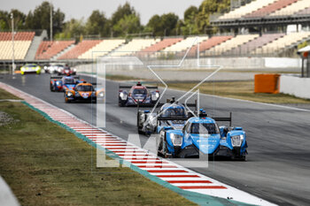 2023-04-21 - 20 POORDAD Fred (usa), VAUTIER Tristan (fra), HAWKSWORTH Jack (usa), Algarve Pro Racing, Oreca Gibson 07 - Gibson, action during the 4 Hours of Barcelona 2023, 1st round of the 2023 European Le Mans Series on the Circuit de Barcelona-Catalunya from April 21 to 23, 2023 in Montmelo, Spain - AUTO - ELMS - 4 HOURS OF BARCELONA 2023 - ENDURANCE - MOTORS