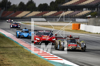 2023-04-21 - 24 SALES Rodrigo (usa), HANLEY Ben (gbr), BECHE Mathias (che), Nielsen Racing, Oreca Gibson 07 - Gibson, action during the 4 Hours of Barcelona 2023, 1st round of the 2023 European Le Mans Series on the Circuit de Barcelona-Catalunya from April 21 to 23, 2023 in Montmelo, Spain - AUTO - ELMS - 4 HOURS OF BARCELONA 2023 - ENDURANCE - MOTORS