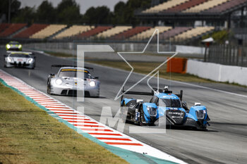 2023-04-21 - 25 SIMPSON Kyffin (usa), ALLEN James (aus), LYNN Alexander (gar), Algarve Pro Racing, Oreca Gibson 07 - Gibson, action during the 4 Hours of Barcelona 2023, 1st round of the 2023 European Le Mans Series on the Circuit de Barcelona-Catalunya from April 21 to 23, 2023 in Montmelo, Spain - AUTO - ELMS - 4 HOURS OF BARCELONA 2023 - ENDURANCE - MOTORS