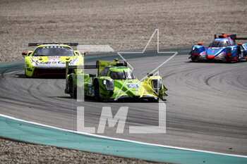 2023-04-21 - 43 ANDRADE Rui (prt), CALDWELL Oliver (gbr), ABERDEIN Jonathan (zaf), Inter Europol Competition, Oreca Gibson 07 - Gibson, action during the 4 Hours of Barcelona 2023, 1st round of the 2023 European Le Mans Series on the Circuit de Barcelona-Catalunya from April 21 to 23, 2023 in Montmelo, Spain - AUTO - ELMS - 4 HOURS OF BARCELONA 2023 - ENDURANCE - MOTORS