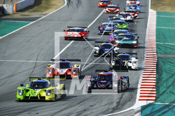 2023-04-22 - 13 STONE Ben (gbr), CONCEPCION SERRANO Santiago (spa), Inter Europol Competition, Ligier JS P320 - Nissan, action 23 SCHAUERMAN John (usa), BOYD Wayne (gbr), United Autosports, Ligier JS P320 - Nissan, action during the 1st round of the 2023 Michelin Le Mans Cup on the Circuit de Barcelona-Catalunya from April 21 to 23, 2023 in Montmelo, Spain - AUTO - MICHELIN LE MANS CUP 2023 - BARCELONA - ENDURANCE - MOTORS