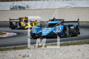 2023-04-23 - 20 POORDAD Fred (usa), VAUTIER Tristan (fra), HAWKSWORTH Jack (usa), Algarve Pro Racing, Oreca Gibson 07 - Gibson, action during the 4 Hours of Barcelona 2023, 1st round of the 2023 European Le Mans Series on the Circuit de Barcelona-Catalunya from April 21 to 23, 2023 in Montmelo, Spain - AUTO - ELMS - 4 HOURS OF BARCELONA 2023 - ENDURANCE - MOTORS