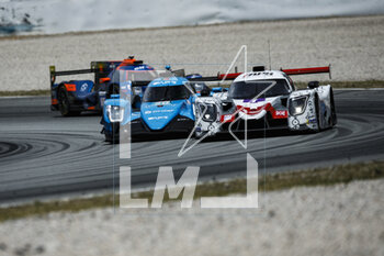 2023-04-23 - 07 WELLS Anthony (gbr), HARPER-Ellam Ryan (gbr), Nielsen Racing, Ligier JS P320 - Nissan, action 20 POORDAD Fred (usa), VAUTIER Tristan (fra), HAWKSWORTH Jack (usa), Algarve Pro Racing, Oreca Gibson 07 - Gibson, action during the 4 Hours of Barcelona 2023, 1st round of the 2023 European Le Mans Series on the Circuit de Barcelona-Catalunya from April 21 to 23, 2023 in Montmelo, Spain - AUTO - ELMS - 4 HOURS OF BARCELONA 2023 - ENDURANCE - MOTORS