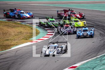 2023-04-23 - 47 LOMKO Vladislav (fra), DE GERUS Reshad (fra), LOPEZ José Maria (arg), Cool Racing, Oreca Gibson 07 - Gibson, action start of the race, depart during the 4 Hours of Barcelona 2023, 1st round of the 2023 European Le Mans Series on the Circuit de Barcelona-Catalunya from April 21 to 23, 2023 in Montmelo, Spain - AUTO - ELMS - 4 HOURS OF BARCELONA 2023 - ENDURANCE - MOTORS
