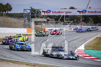 2023-04-23 - 47 LOMKO Vladislav (fra), DE GERUS Reshad (fra), LOPEZ José Maria (arg), Cool Racing, Oreca Gibson 07 - Gibson, action during the 4 Hours of Barcelona 2023, 1st round of the 2023 European Le Mans Series on the Circuit de Barcelona-Catalunya from April 21 to 23, 2023 in Montmelo, Spain - AUTO - ELMS - 4 HOURS OF BARCELONA 2023 - ENDURANCE - MOTORS