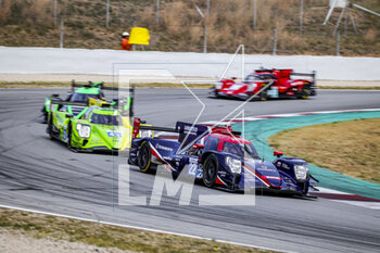2023-04-23 - 22 SATO Marino (jpn), HANSON Philip (gbr), JARVIS Oliver (gbr), United Autosports USA, Oreca Gibson 07 - Gibson, action during the 4 Hours of Barcelona 2023, 1st round of the 2023 European Le Mans Series on the Circuit de Barcelona-Catalunya from April 21 to 23, 2023 in Montmelo, Spain - AUTO - ELMS - 4 HOURS OF BARCELONA 2023 - ENDURANCE - MOTORS