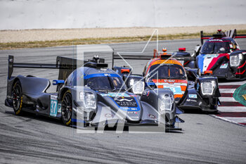 2023-04-23 - 37 COIGNY Alexandre (che), JAKOBSEN Malthe (dnk), LAPIERRE Nicolas (fra), Cool Racing, Oreca Gibson 07 - Gibson, action during the 4 Hours of Barcelona 2023, 1st round of the 2023 European Le Mans Series on the Circuit de Barcelona-Catalunya from April 21 to 23, 2023 in Montmelo, Spain - AUTO - ELMS - 4 HOURS OF BARCELONA 2023 - ENDURANCE - MOTORS