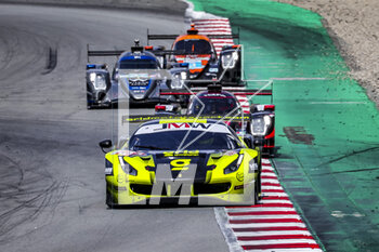 2023-04-23 - 66 BERRY Martin (sgp), HANAFIN Lorcan (gbr), LANCASTER Jon (gbr), JMW Motorsport, Ferrari 488 GTE Evo, action during the 4 Hours of Barcelona 2023, 1st round of the 2023 European Le Mans Series on the Circuit de Barcelona-Catalunya from April 21 to 23, 2023 in Montmelo, Spain - AUTO - ELMS - 4 HOURS OF BARCELONA 2023 - ENDURANCE - MOTORS