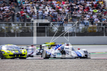 2023-04-23 - 81 HEDMAN Henrik (swe), MONTOYA Sebastian (col), MONTOYA Juan-Pablo (col), Dragonspeed USA, Oreca Gibson 07 - Gibson, action during the 4 Hours of Barcelona 2023, 1st round of the 2023 European Le Mans Series on the Circuit de Barcelona-Catalunya from April 21 to 23, 2023 in Montmelo, Spain - AUTO - ELMS - 4 HOURS OF BARCELONA 2023 - ENDURANCE - MOTORS