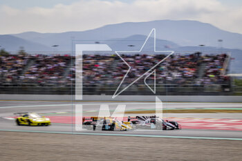 2023-04-23 - 19 HODES Rob (usa), RODRIGUEZ Ian (gtm), CALDERON Tatiana (col), Team Virage, Oreca Gibson 07 - Gibson, action during the 4 Hours of Barcelona 2023, 1st round of the 2023 European Le Mans Series on the Circuit de Barcelona-Catalunya from April 21 to 23, 2023 in Montmelo, Spain - AUTO - ELMS - 4 HOURS OF BARCELONA 2023 - ENDURANCE - MOTORS