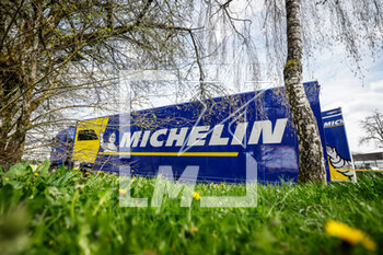2023-04-26 - ambiance, michelin, tyres, pneus, during the 6 Hours of Spa-Francorchamps 2023, 3rd round of the 2023 FIA World Endurance Championship, from April 27 to 29, 2023 on the Circuit de Spa-Francorchamps, in Stavelot, Belgium - AUTO - FIA WEC - 6 HOURS OF SPA-FRANCORCHAMPS 2023 - ENDURANCE - MOTORS