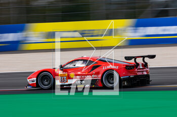 2023-04-27 - 83 PEREZ COMPANC Luis (arg), WADOUX Lilou (fra), ROVERA Alessio (ita), Richard Mille AF Corse, Ferrari 488 GTE Evo, action during the 6 Hours of Spa-Francorchamps 2023, 3rd round of the 2023 FIA World Endurance Championship, from April 27 to 29, 2023 on the Circuit de Spa-Francorchamps, in Stavelot, Belgium - AUTO - FIA WEC - 6 HOURS OF SPA-FRANCORCHAMPS 2023 - ENDURANCE - MOTORS