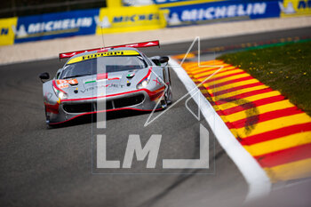 27/04/2023 - 54 FLOHR Thomas (swi), CASTELLACCI Francesco (ita), RIGON Davide (ita), AF Corse, Ferrari 488 GTE Evo, action during the 6 Hours of Spa-Francorchamps 2023, 3rd round of the 2023 FIA World Endurance Championship, from April 27 to 29, 2023 on the Circuit de Spa-Francorchamps, in Stavelot, Belgium - AUTO - FIA WEC - 6 HOURS OF SPA-FRANCORCHAMPS 2023 - ENDURANCE - MOTORI