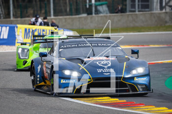 2023-04-27 - 98 JAMES Lan (usa), MANCINELLI Daniel (ita), RIBERAS Alex (esp), Northwest AMR, Aston Martin Vantage AMR, action during the 6 Hours of Spa-Francorchamps 2023, 3rd round of the 2023 FIA World Endurance Championship, from April 27 to 29, 2023 on the Circuit de Spa-Francorchamps, in Stavelot, Belgium - AUTO - FIA WEC - 6 HOURS OF SPA-FRANCORCHAMPS 2023 - ENDURANCE - MOTORS